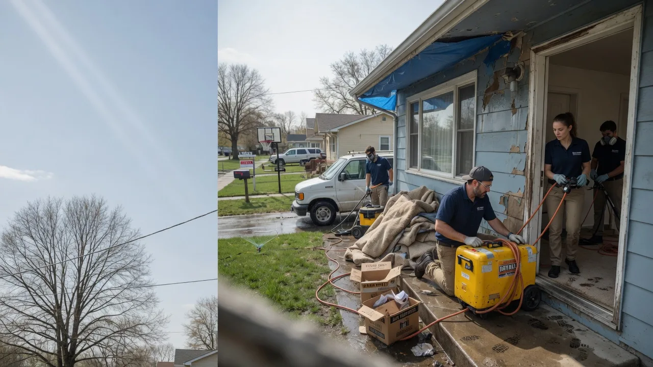 Basement Flood Cleanup in North East, MD near me